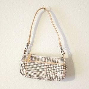 Ralph Lauren Houndstooth Handbag